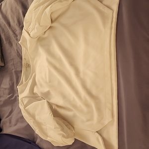 Eri +Ali XS puff white 3/4 sleeves